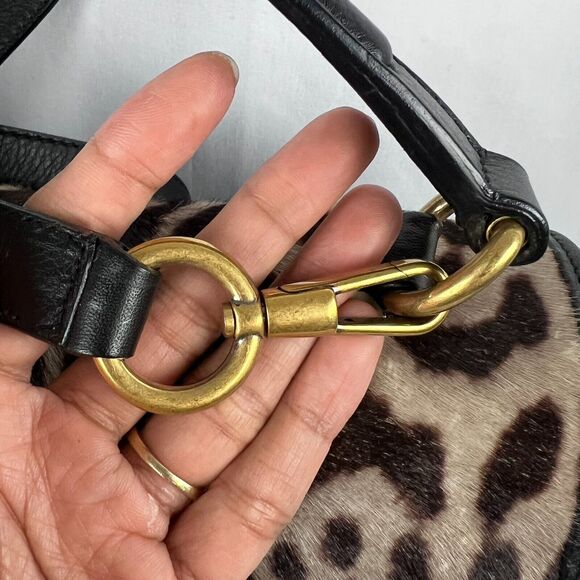 YSL Saint Laurent Patent Leather Muse Two Bag - Pony Hair Patent Leather RARE - Picture 9 of 16